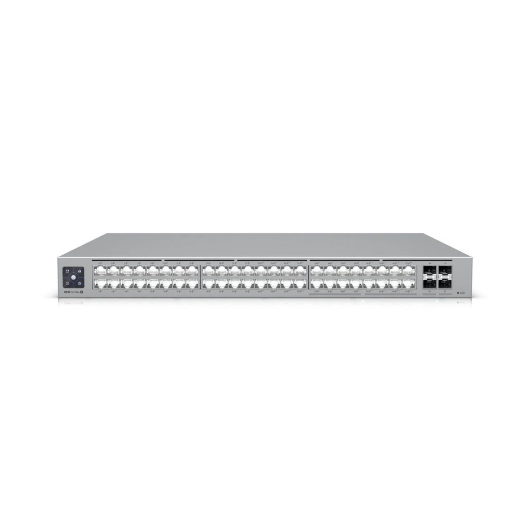 Ubiquiti UniFi USW-PRO-MAX-48-POE Gigabit PoE Switch Ubiquiti UniFi USW-PRO-MAX-48-POE Gigabit PoE Switch