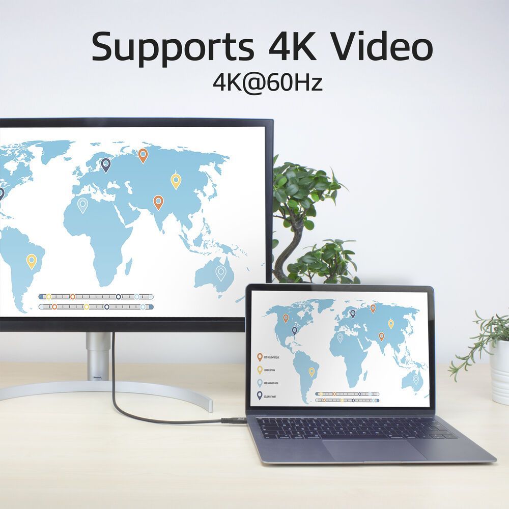 ACT USB-C to USB-C cable 1m Black ACT USB-C to USB-C cable 1m Black