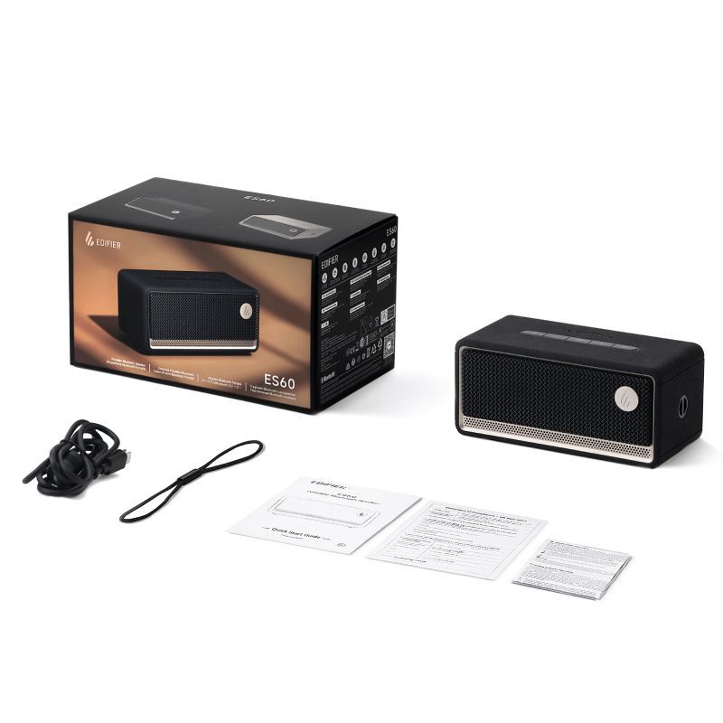 Edifier ES60 Portable Bluetooth Speaker Black