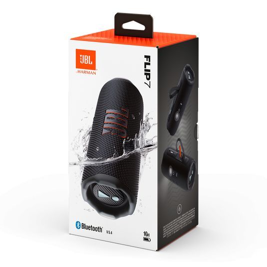 JBL Flip 7 Portable Waterproof Bluetooth Speaker Black JBL Flip 7 Portable Waterproof Bluetooth Speaker Black