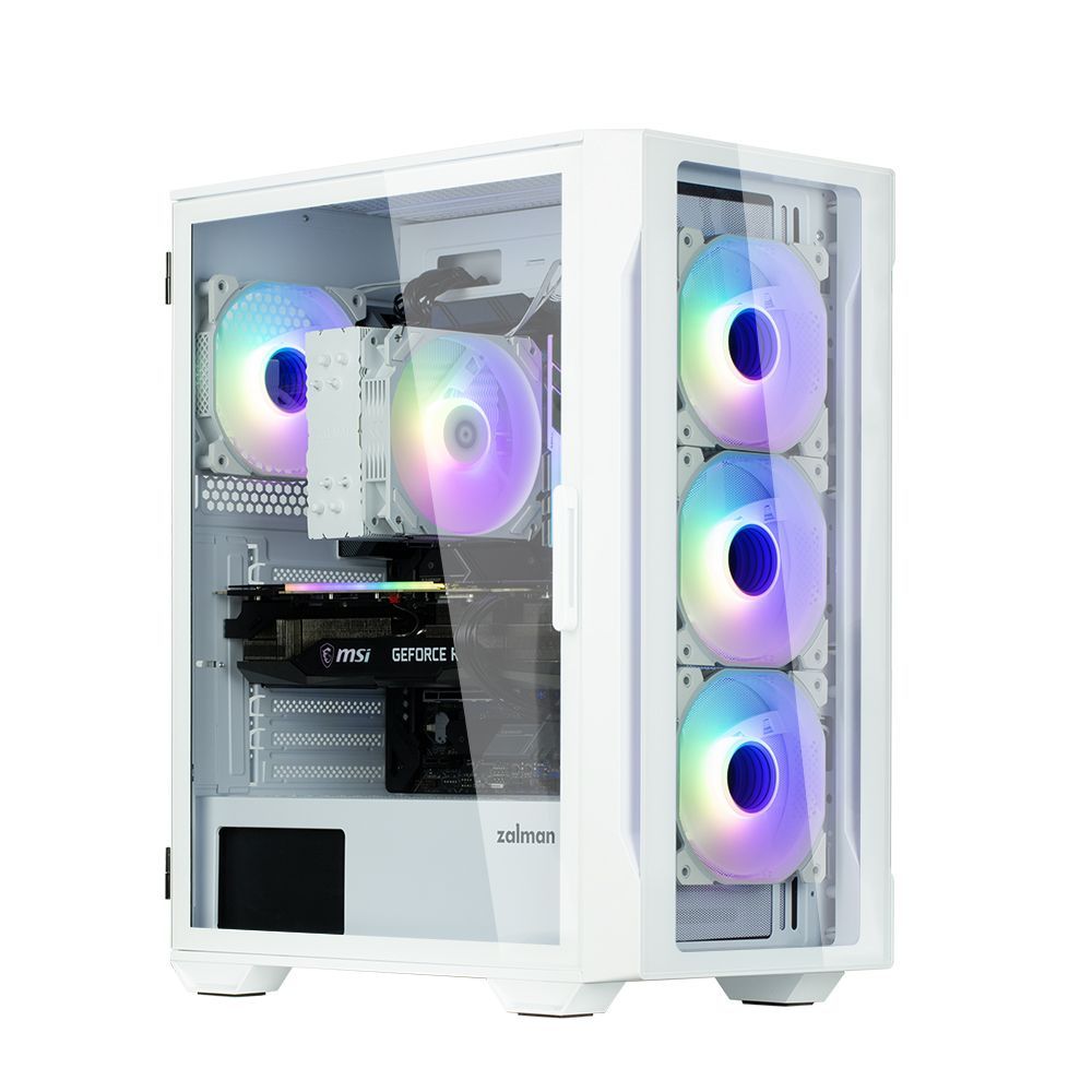 Zalman I3 Neo TG Tempered Glass White Zalman I3 Neo TG Tempered Glass White