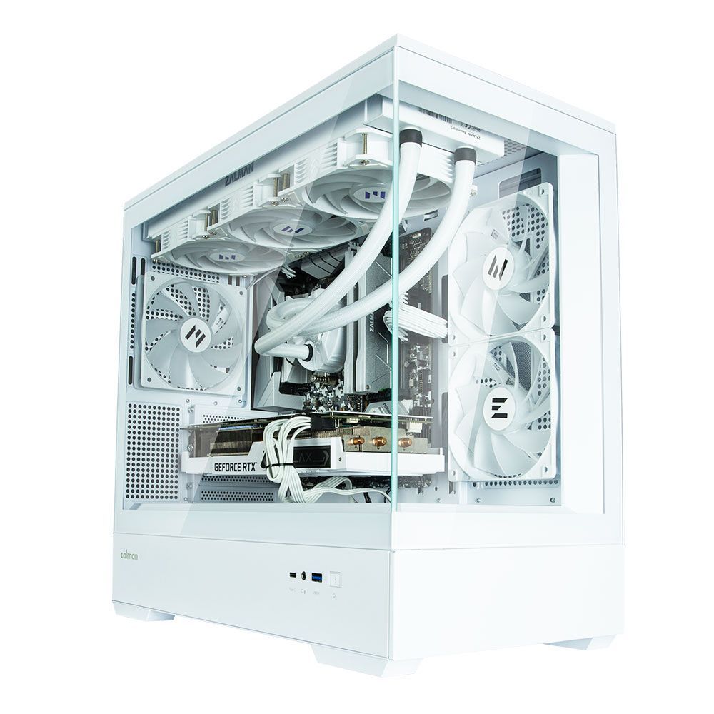 Zalman P30 Tempered Glass White Zalman P30 Tempered Glass White