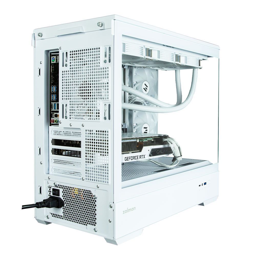 Zalman P30 Tempered Glass White Zalman P30 Tempered Glass White