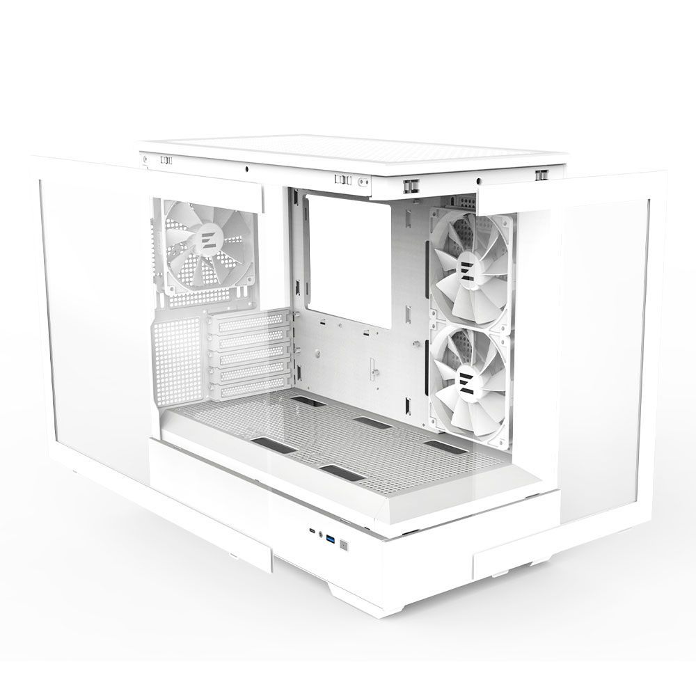 Zalman P30 Tempered Glass White Zalman P30 Tempered Glass White
