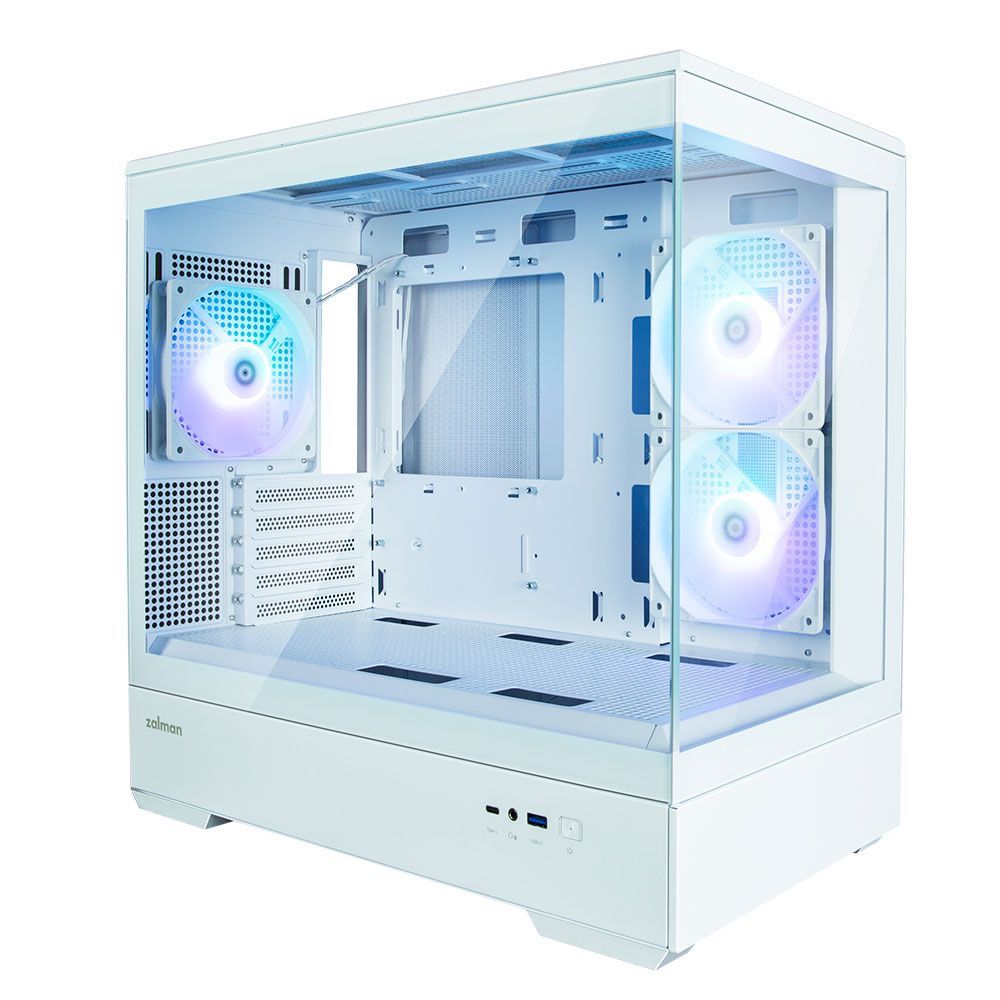Zalman P30 Tempered Glass White Zalman P30 Tempered Glass White