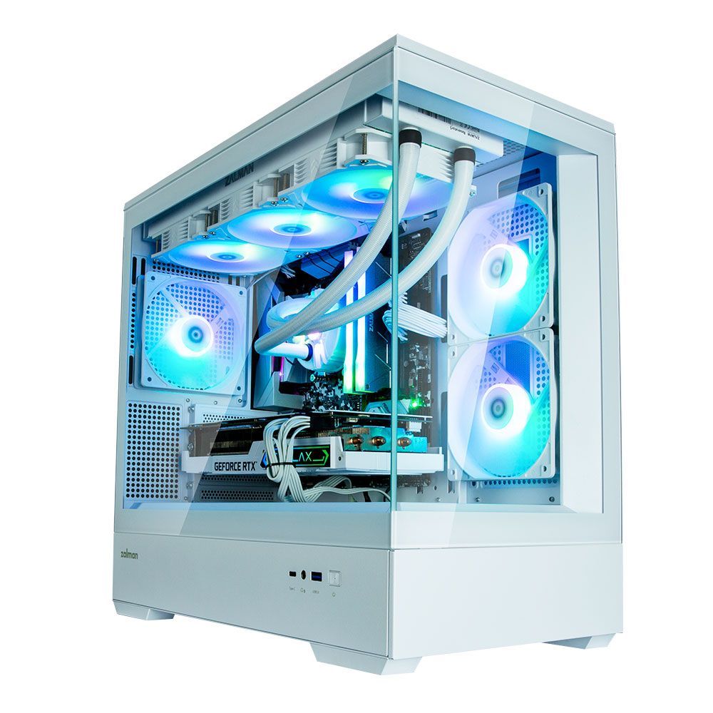 Zalman P30 Tempered Glass White Zalman P30 Tempered Glass White