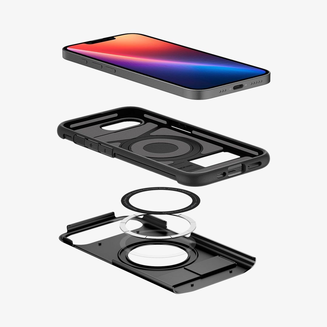 Spigen Slim Armor MagSafe iPhone 16e Black Spigen Slim Armor MagSafe iPhone 16e Black
