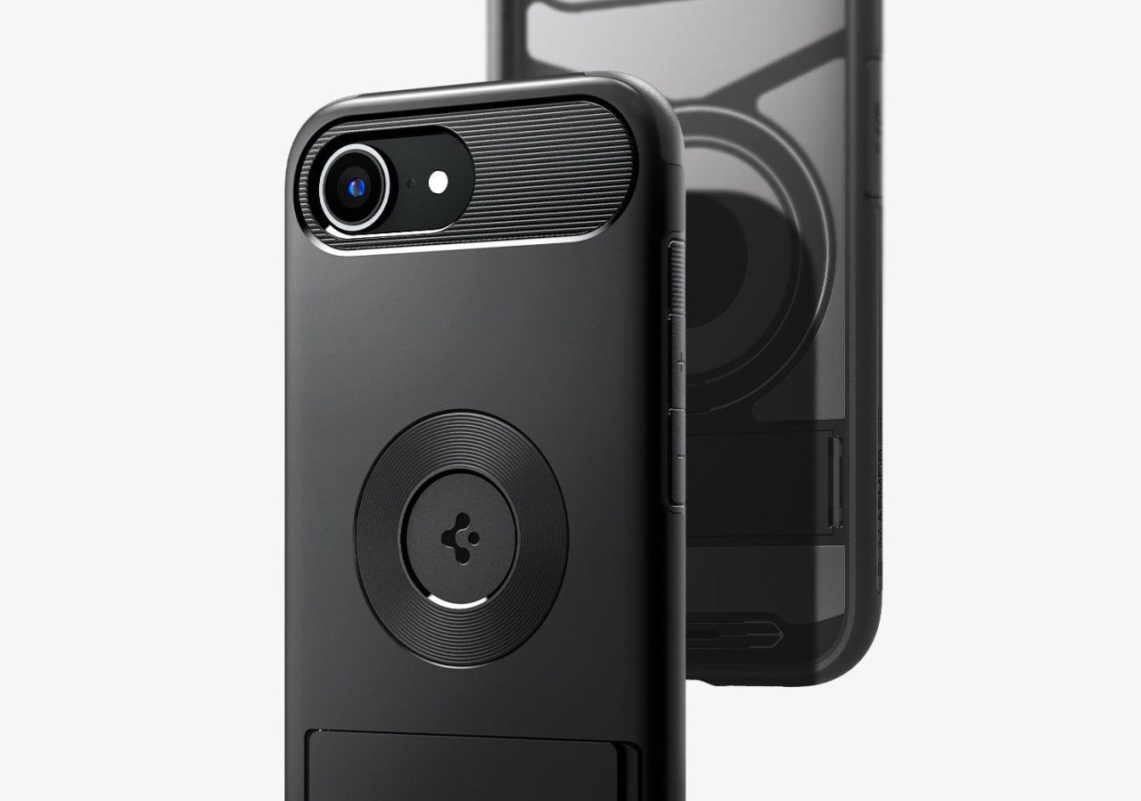 Spigen Slim Armor MagSafe iPhone 16e Black Spigen Slim Armor MagSafe iPhone 16e Black