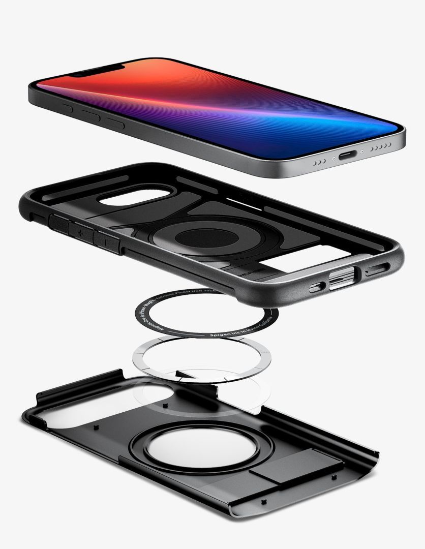 Spigen Slim Armor MagSafe iPhone 16e Black Spigen Slim Armor MagSafe iPhone 16e Black