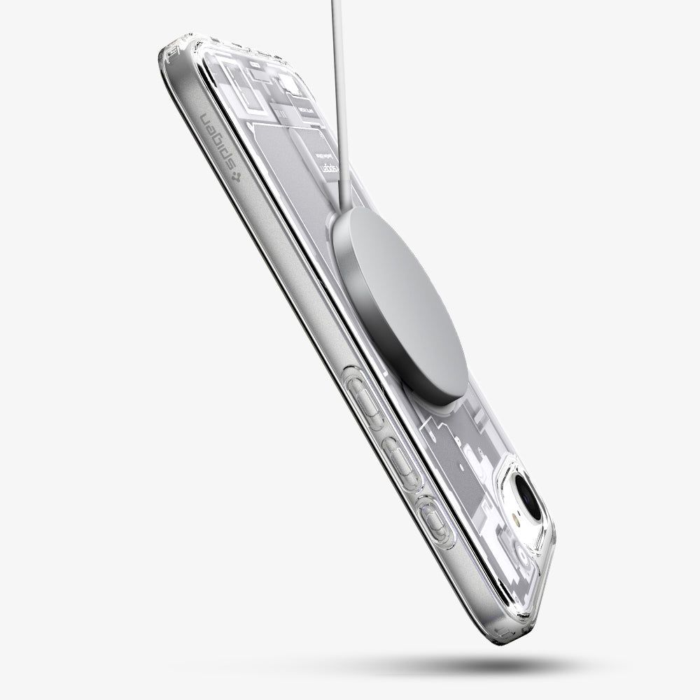 Spigen Ultra Hybrid MagSafe iPhone 16e Zero One White Spigen Ultra Hybrid MagSafe iPhone 16e Zero One White