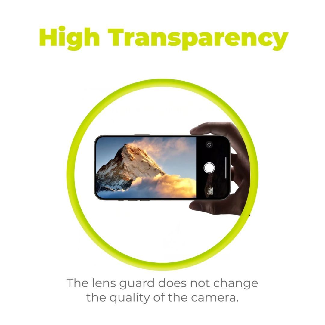 Mobile Origin Sapphire Lens guards iPhone 16/16 Plus Clear Mobile Origin Sapphire Lens guards iPhone 16/16 Plus Clear