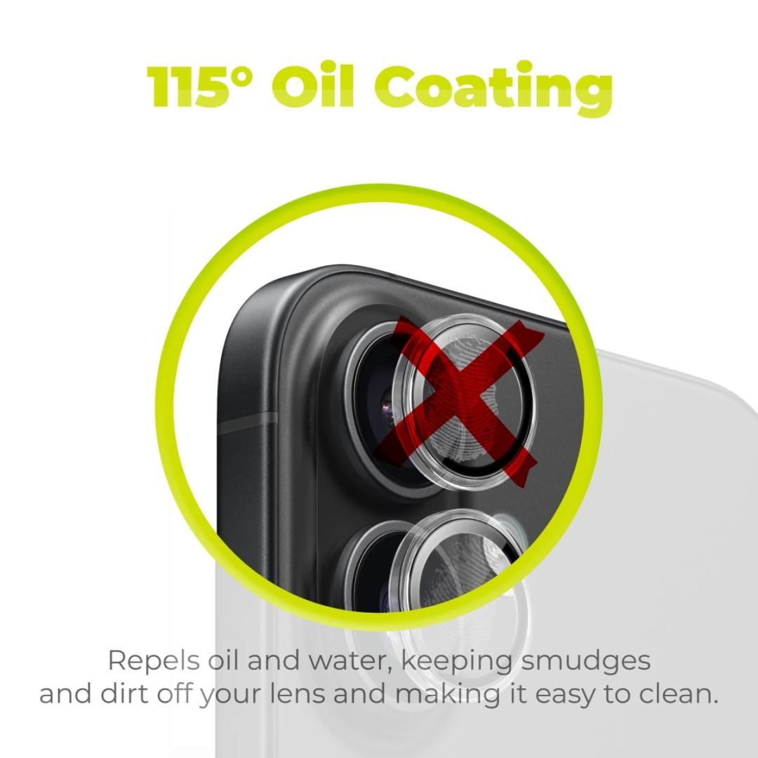 Mobile Origin Sapphire Lens guards iPhone 16/16 Plus Clear Mobile Origin Sapphire Lens guards iPhone 16/16 Plus Clear