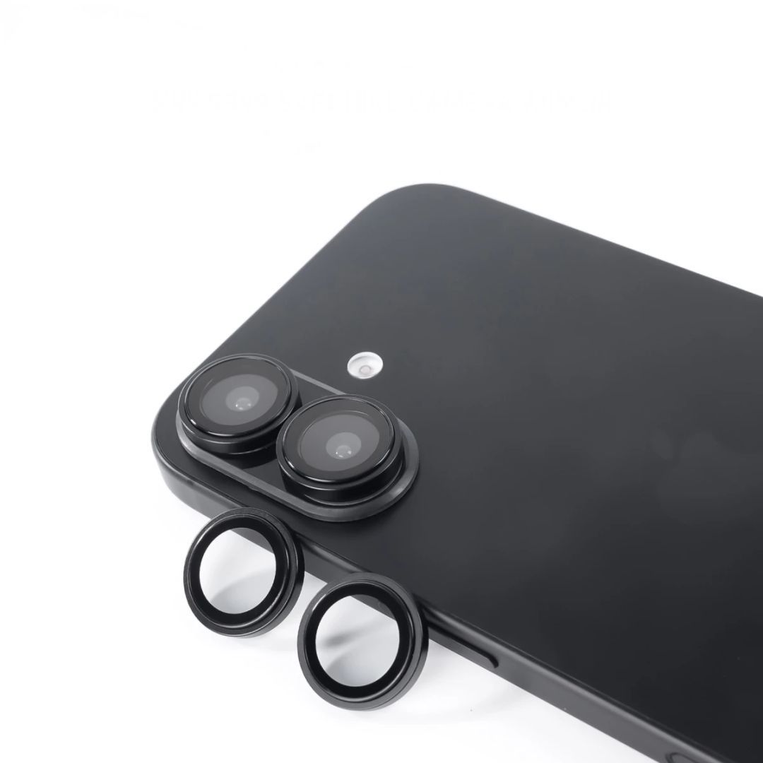 Mobile Origin Sapphire Lens guards iPhone 16/16 Plus Black Mobile Origin Sapphire Lens guards iPhone 16/16 Plus Black