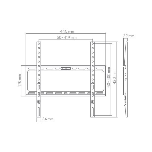 SBOX BL-3744F Budget Wall Mount 32"-75" SBOX BL-3744F Budget Wall Mount 32"-75"