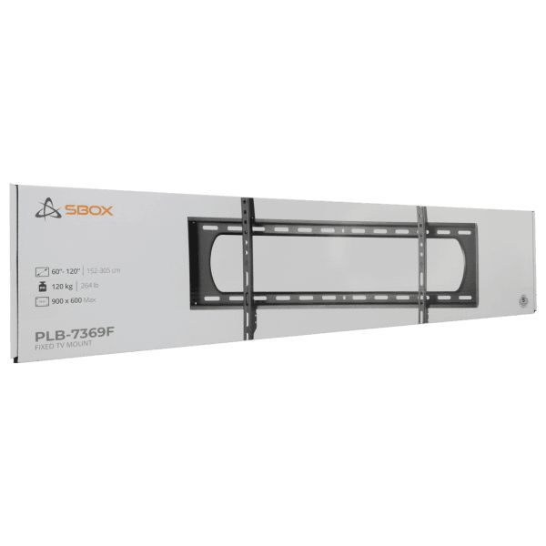 SBOX PLB-7369F Wall Mount 60"-120" Black