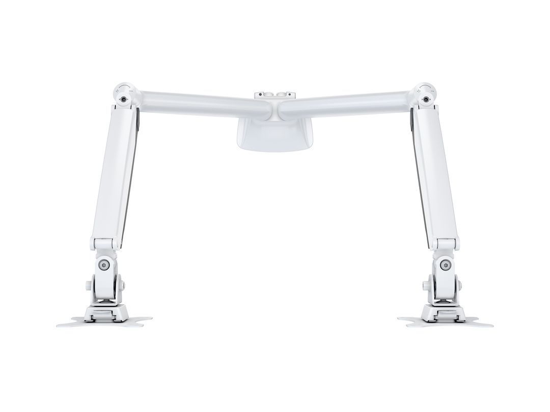 Multibrackets M Deskmount Gas Spring Dual 15"-27" White Multibrackets M Deskmount Gas Spring Dual 15"-27" White