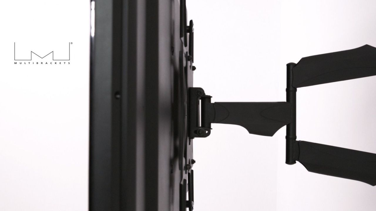 Multibrackets M VESA Flexarm Full Motion Single Portrait 400x600 32"-55" Black Multibrackets M VESA Flexarm Full Motion Single Portrait 400x600 32"-55" Black