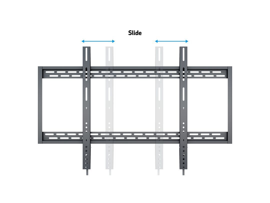 Multibrackets M Universal Wallmount HD 100kg 60"-100" Black Multibrackets M Universal Wallmount HD 100kg 60"-100" Black