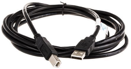 Roline USB A-B 2.0 1,8m Black Roline USB A-B 2.0 1,8m Black
