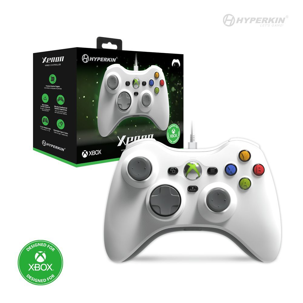 HYPERKIN Xenon Wired USB Gamepad White HYPERKIN Xenon Wired USB Gamepad White