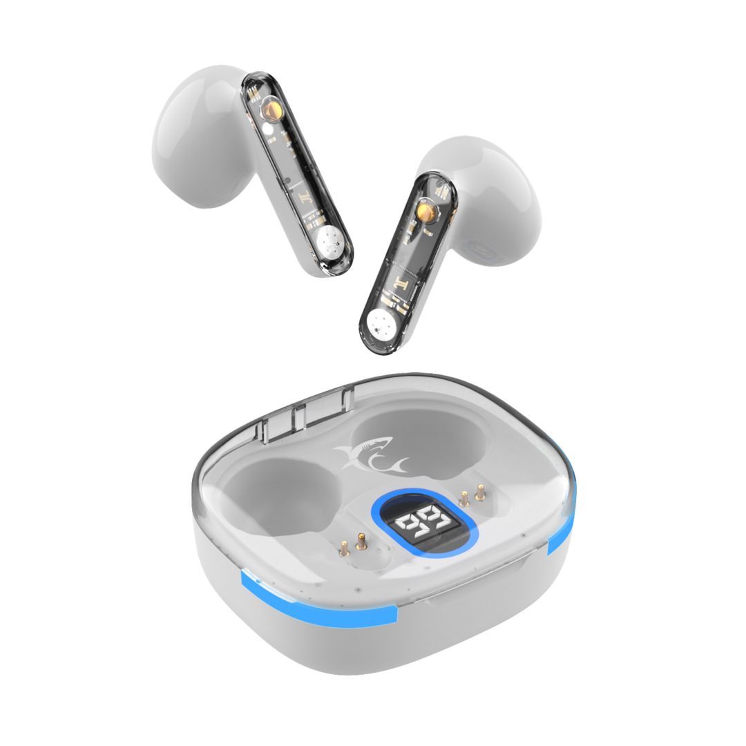 White Shark HyperBeat Bluetooth Headset White White Shark HyperBeat Bluetooth Headset White
