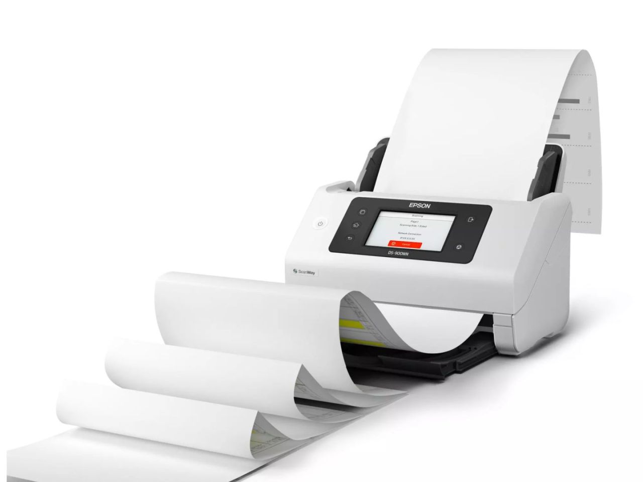 Epson WorkForce DS-900WN Lapáthúzós Szkenner White Epson WorkForce DS-900WN Lapáthúzós Szkenner White