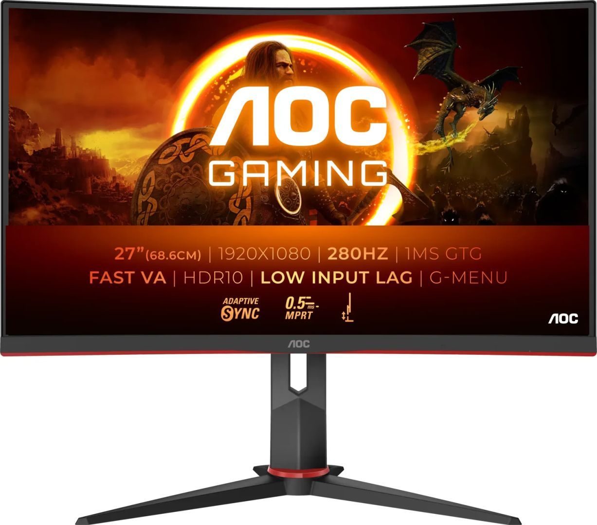AOC 27" C27G2Z3 LED Curved AOC 27" C27G2Z3 LED Curved