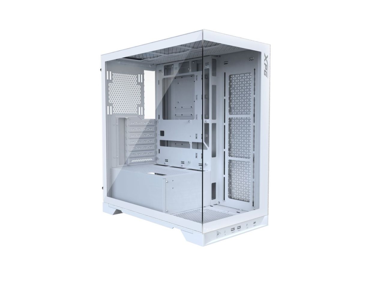 A-Data XPG Invader X Tempered Glass White A-Data XPG Invader X Tempered Glass White