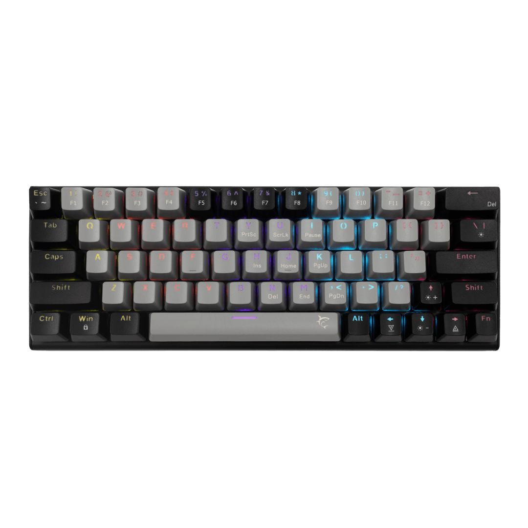 White Shark Wakizashi 2 Red Switches Gaming Keyboard Grey/Black US White Shark Wakizashi 2 Red Switches Gaming Keyboard Grey/Black US