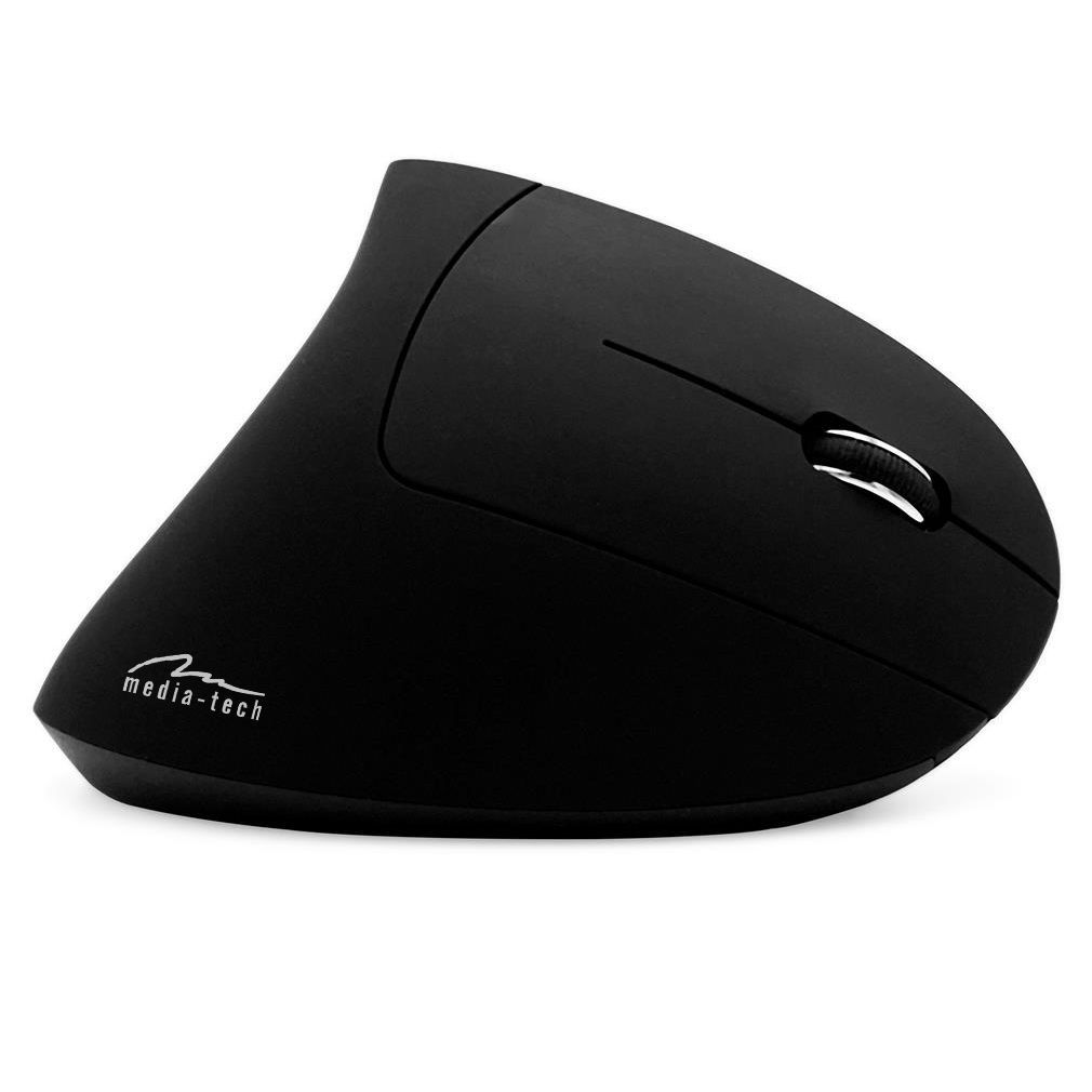 Media-Tech MT1123 Vertical RF V2.0 Wireless mouse Black Media-Tech MT1123 Vertical RF V2.0 Wireless mouse Black