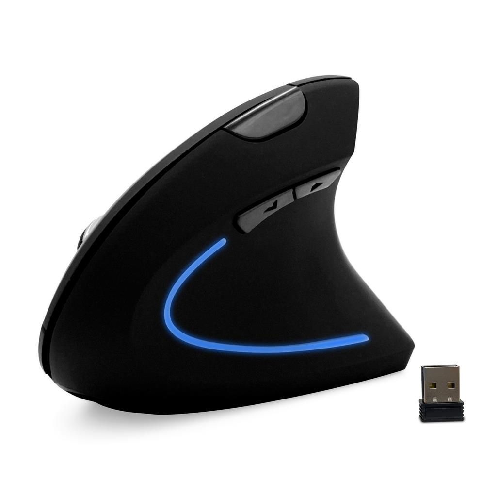Media-Tech MT1123 Vertical RF V2.0 Wireless mouse Black Media-Tech MT1123 Vertical RF V2.0 Wireless mouse Black
