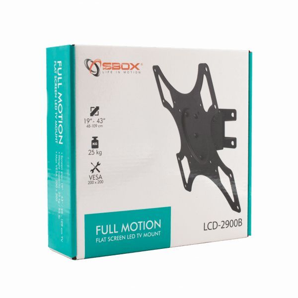 SBOX LCD-2900B Wall Mount 19"-43" Black SBOX LCD-2900B Wall Mount 19"-43" Black