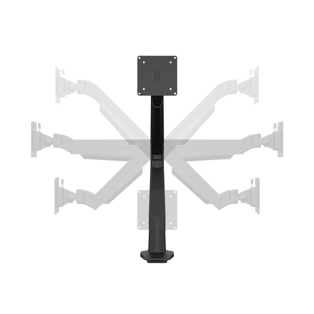 Multibrackets M VESA Gas Lift Arm Single Silver Multibrackets M VESA Gas Lift Arm Single Silver