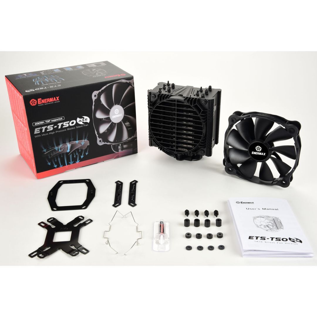 Enermax ETS-T50 AXE Series 140mm Air CPU Cooler FSS Enermax ETS-T50 AXE Series 140mm Air CPU Cooler FSS