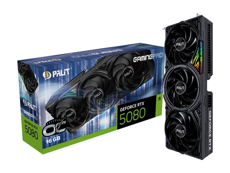 Palit GeForce RTX5080 16GB DDR7 GamingPro OC
