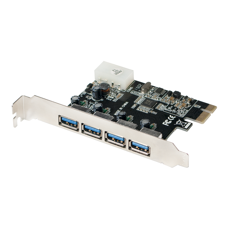 Logilink PC0057A PCI Express Card 4x USB 3.0 Logilink PC0057A PCI Express Card 4x USB 3.0