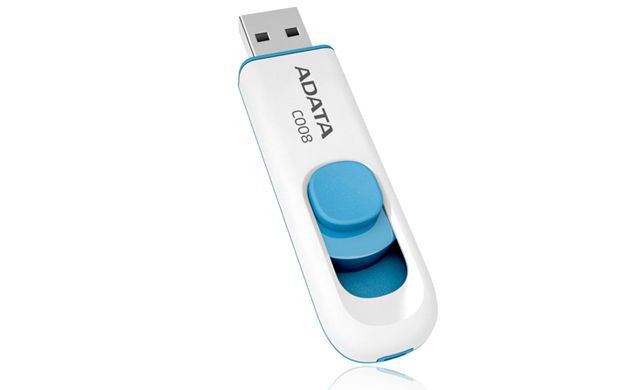 A-Data 16GB Flash Drive C008 White A-Data 16GB Flash Drive C008 White