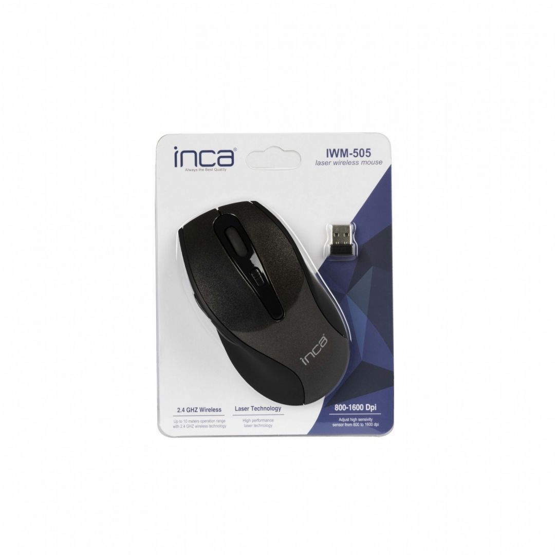 INCA IWM-505 Wireless Mouse Black INCA IWM-505 Wireless Mouse Black