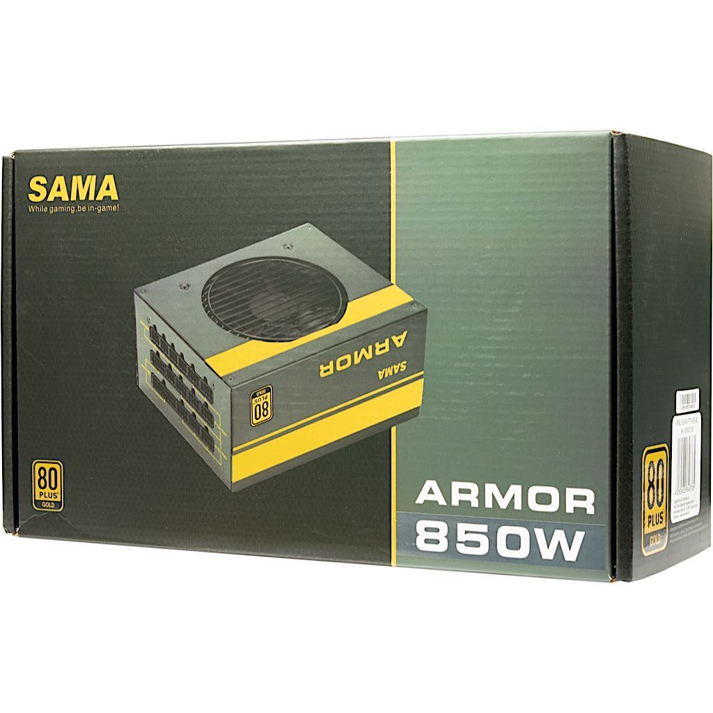 Inter-Tech 850W 80+ Gold Sama FTX-850-B Armor Inter-Tech 850W 80+ Gold Sama FTX-850-B Armor