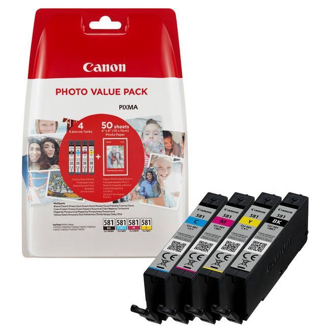 Canon CLI-581 Photo Value Pack Canon CLI-581 Photo Value Pack