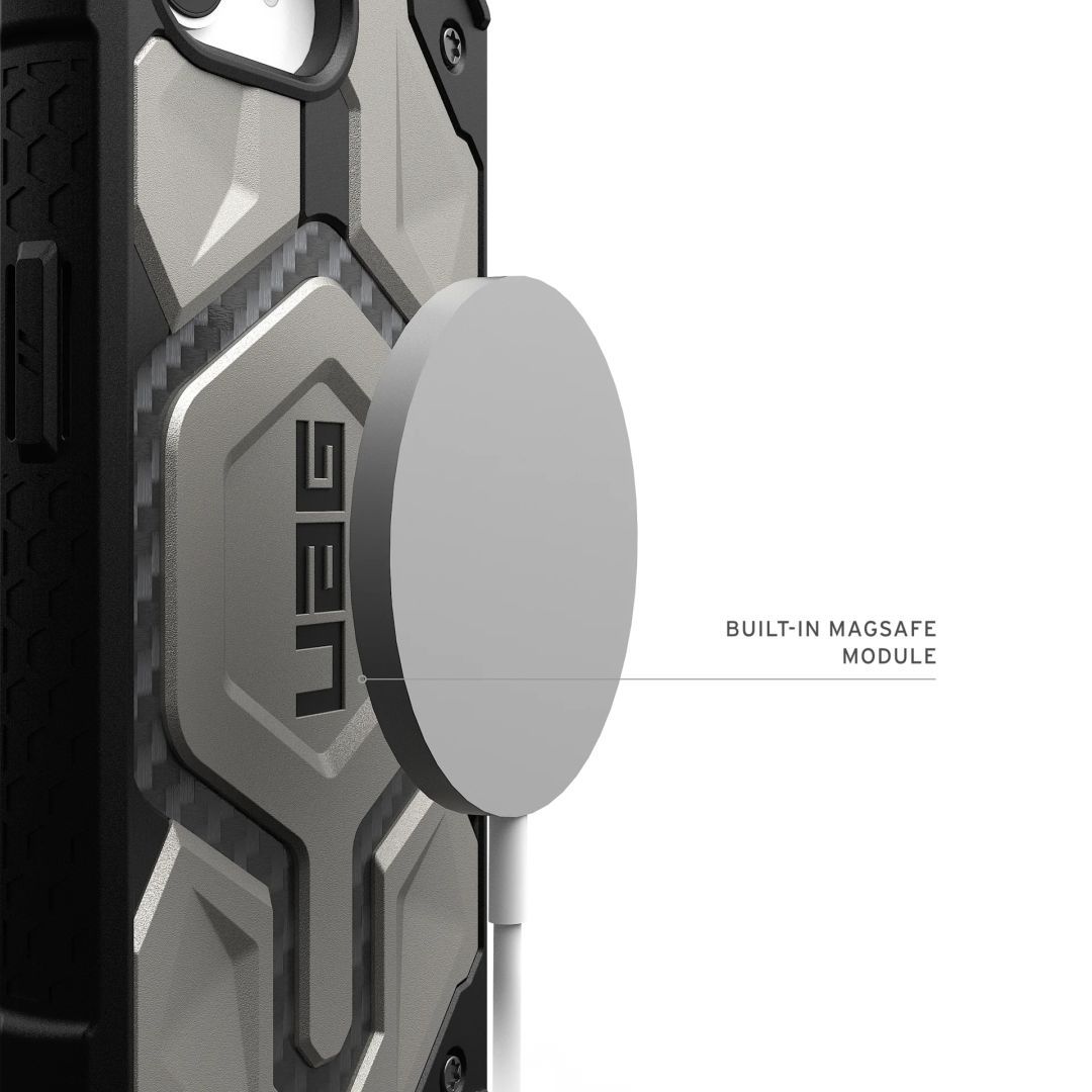 UAG Monarch Pro iPhone 16e case Titanium UAG Monarch Pro iPhone 16e case Titanium