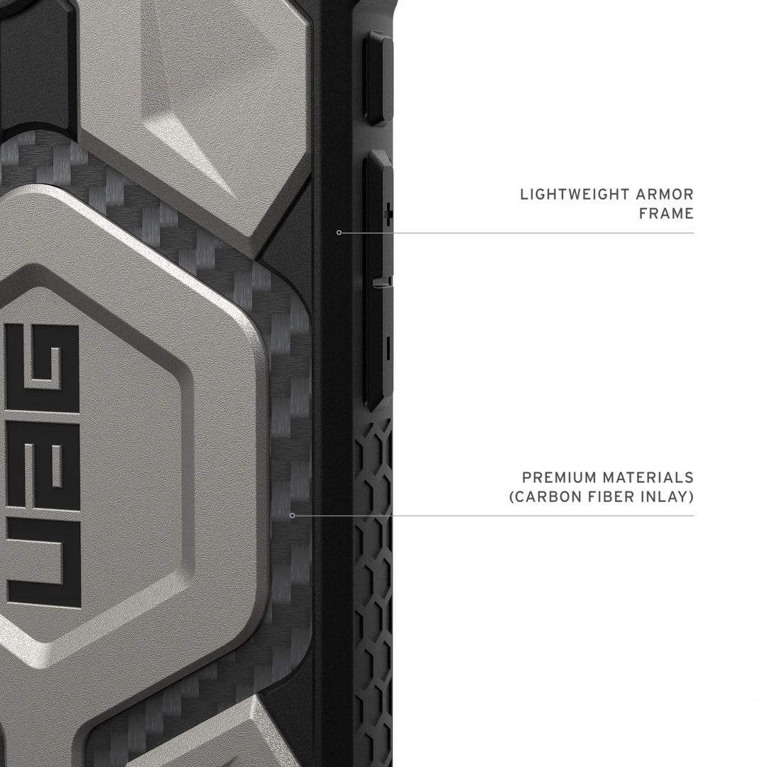 UAG Monarch Pro iPhone 16e case Titanium UAG Monarch Pro iPhone 16e case Titanium