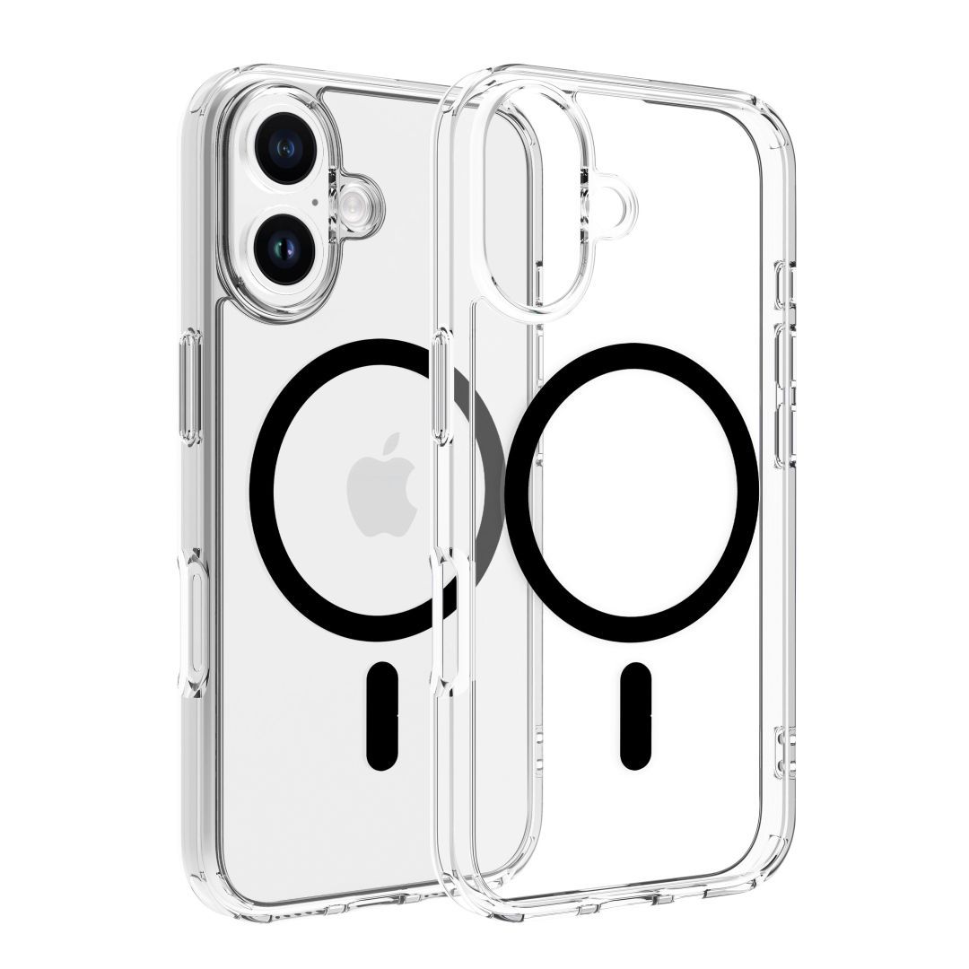 Dviced Magsafe iPhone 16 clear case Black Dviced Magsafe iPhone 16 clear case Black