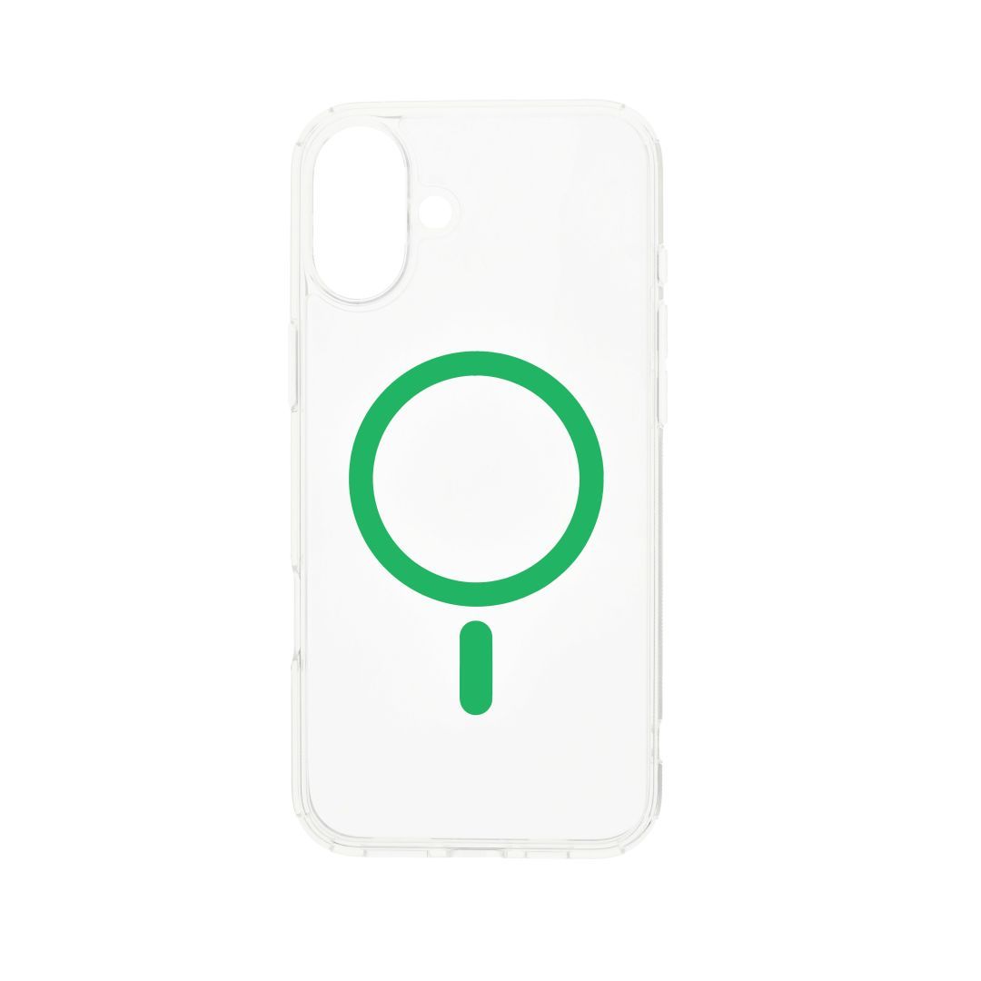 Dviced Magsafe iPhone 16 clear case Green Dviced Magsafe iPhone 16 clear case Green
