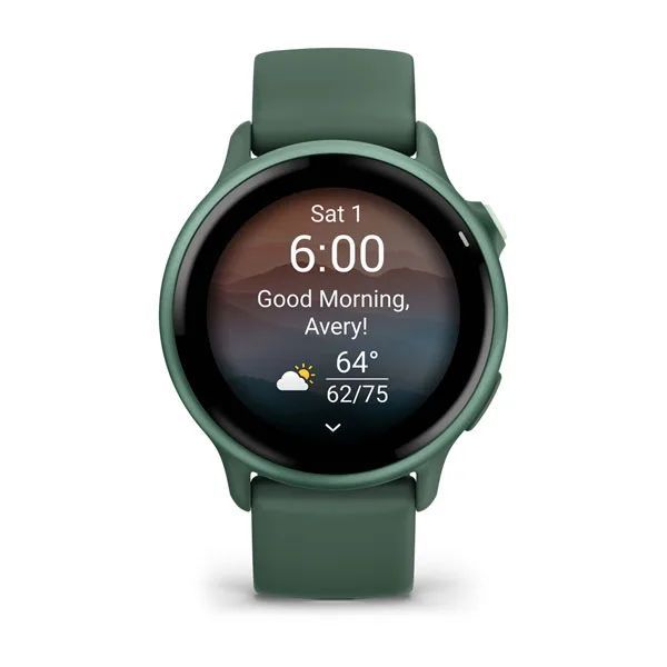 Garmin Vívoactive 6 Metallic Jasper Green with Jasper Green Band
