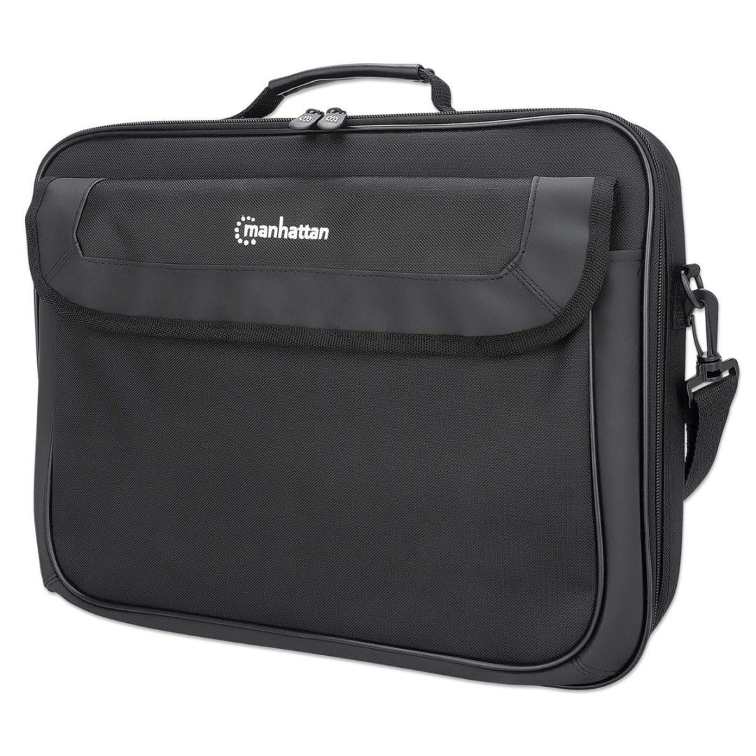 Manhattan Cambridge Clamshell Laptop Bag 15,6" Black