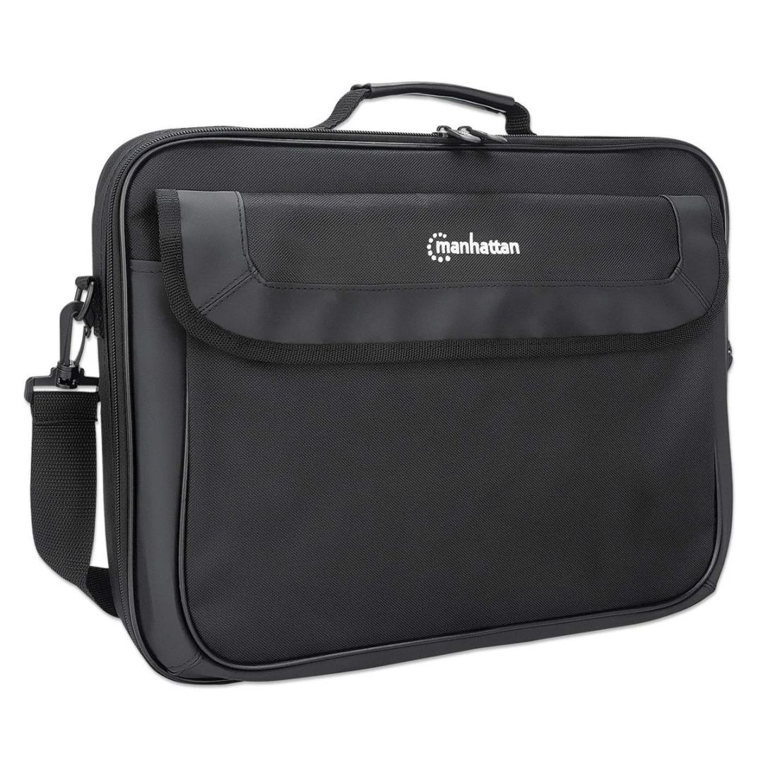 Manhattan Cambridge Clamshell Laptop Bag 15,6" Black