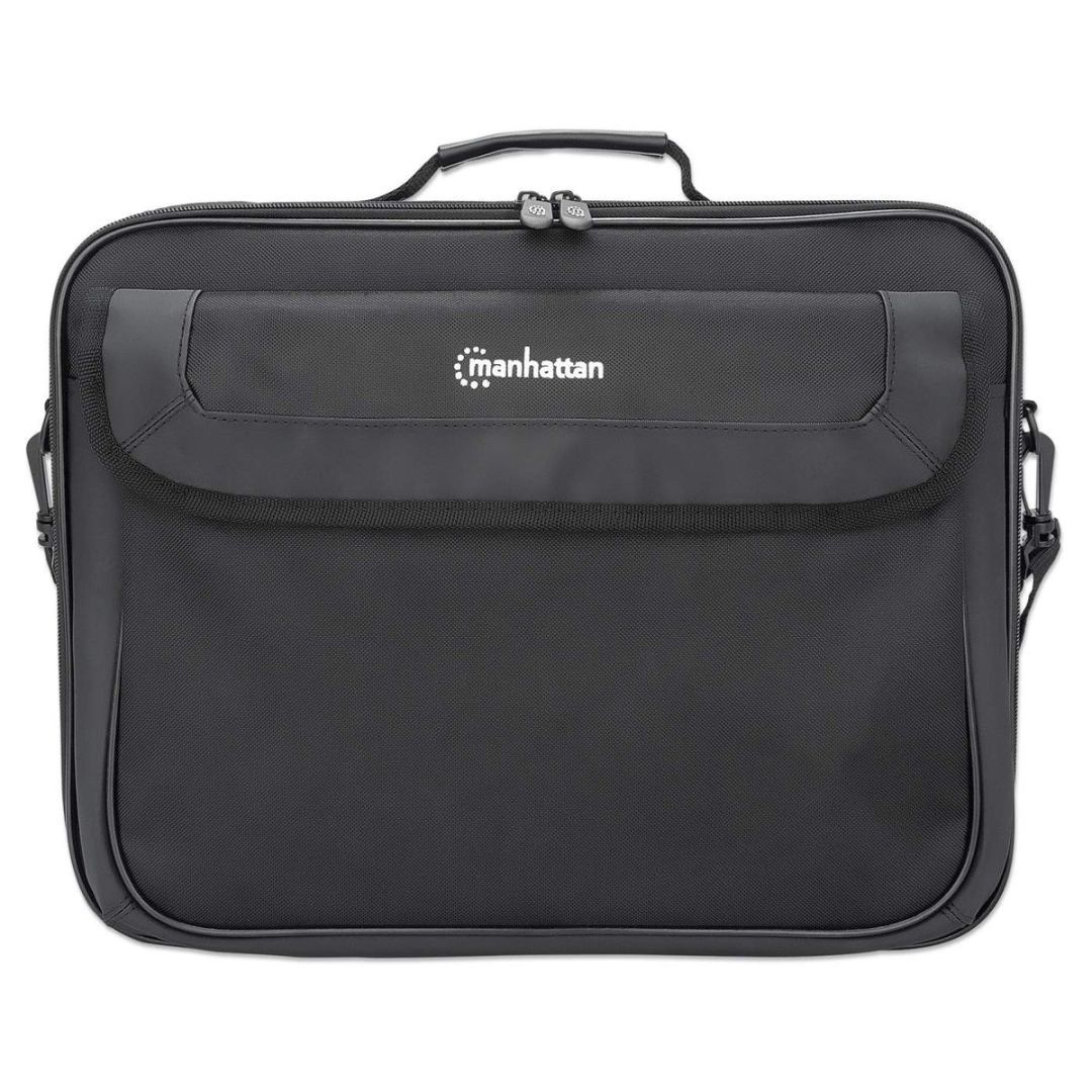Manhattan Cambridge Clamshell Laptop Bag 15,6" Black