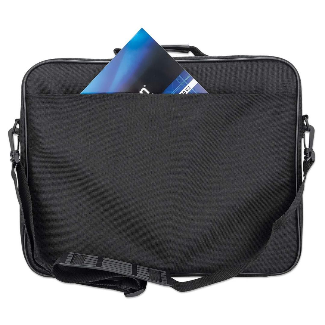 Manhattan Cambridge Clamshell Laptop Bag 15,6" Black
