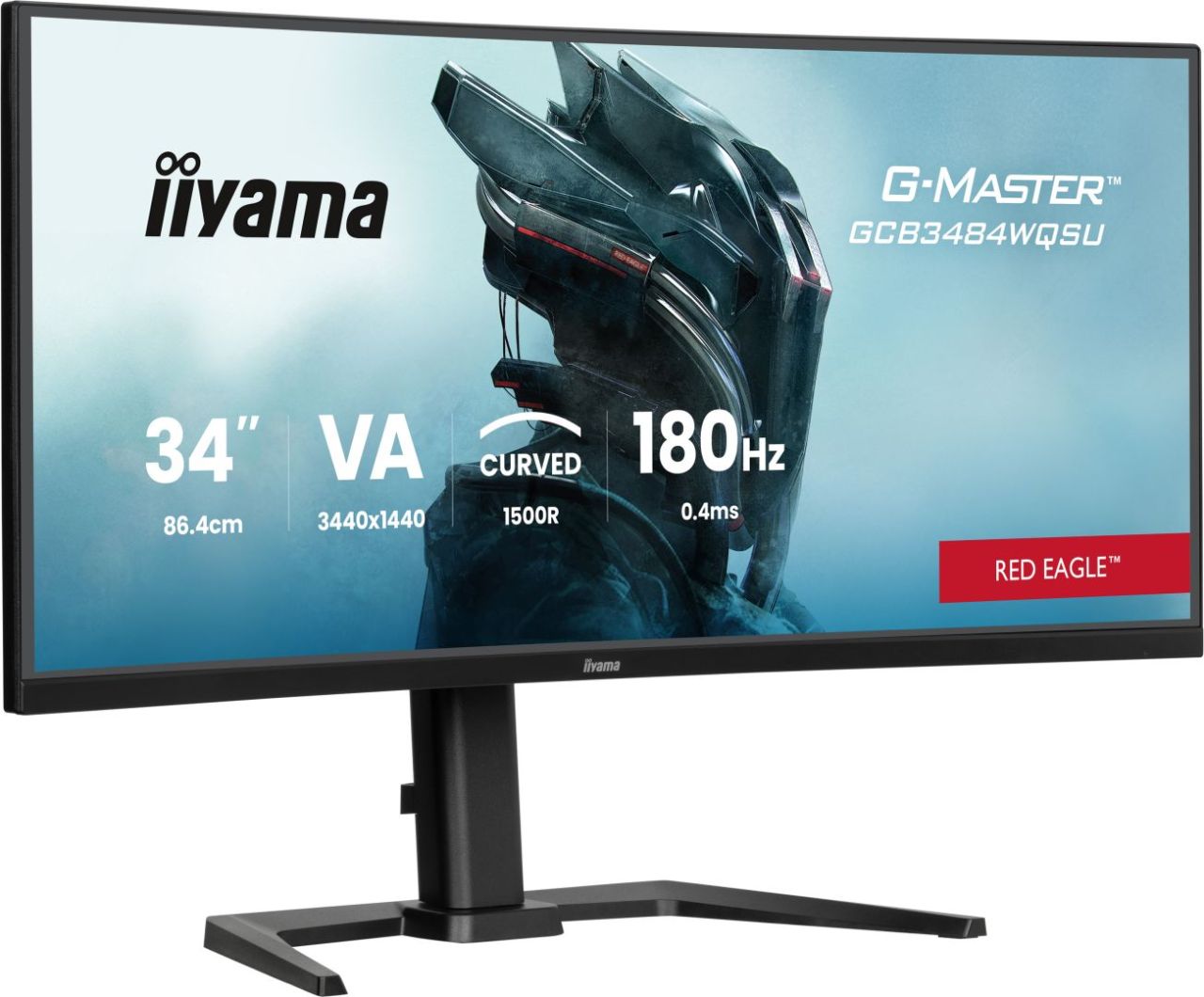 iiyama 34" G-Master GCB3484WQSU-B1 LED Curved iiyama 34" G-Master GCB3484WQSU-B1 LED Curved